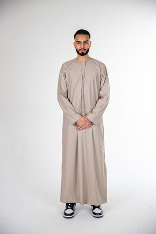BOYS PREMIUM EMIRATI THOBES - BEIGE BOYS PREMIUM EMIRATI THOBES - BEIGE