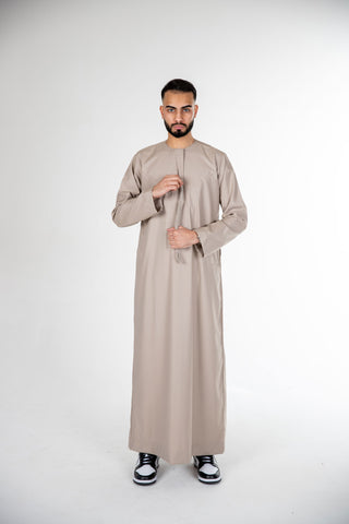 BOYS PREMIUM EMIRATI THOBES - BEIGE BOYS PREMIUM EMIRATI THOBES - BEIGE