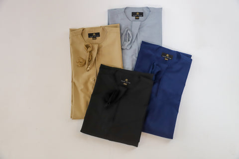 ARAB ATTIRE PREMIUM EMIRATI THOBES - NAVY BLUE ARAB ATTIRE PREMIUM EMIRATI THOBES - NAVY BLUE