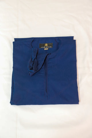 ARAB ATTIRE PREMIUM EMIRATI THOBES - NAVY BLUE ARAB ATTIRE PREMIUM EMIRATI THOBES - NAVY BLUE