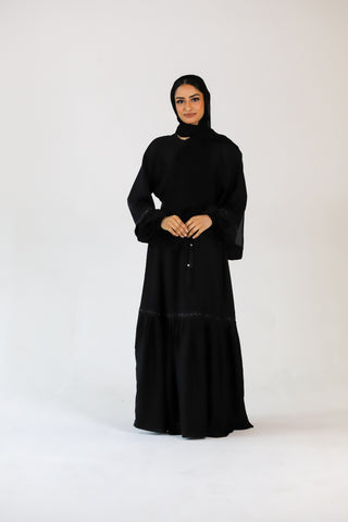 Black Closed Abaya Black Closed Abaya