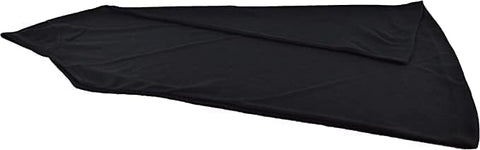 Black 1 Piece Cotton Yusra hijab plain - Large Size Black 1 Piece Cotton Yusra hijab plain - Large Size