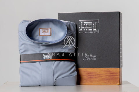 Al Aseel Thobe Light Grey Al Aseel Thobe Light Grey