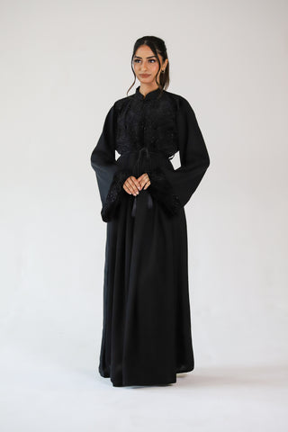 Luxury Premium Embellished Velvet top Abaya Luxury Premium Embellished Velvet top Abaya