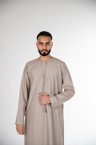 BOYS PREMIUM EMIRATI THOBES - BEIGE