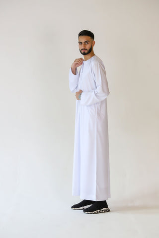 White Emarati Thobes