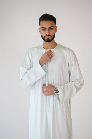 Light Mint Emarati Thobes