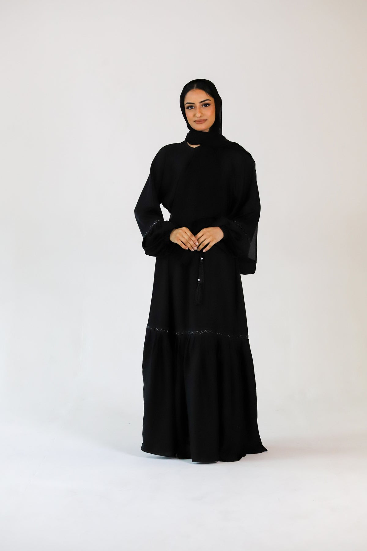 Black Closed Abaya