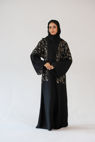 Maaris Embroidery Abaya