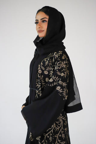 Maaris Embroidery Abaya