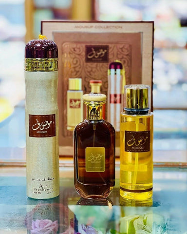 Ard Al Zaafaran Mousuf Collection 3 In Arabic Perfume Gift Set