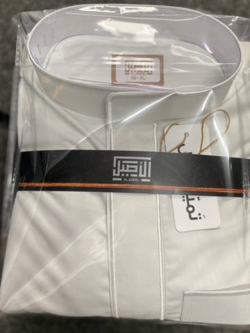 Al Aseel Thobe OFF White Embroidered *